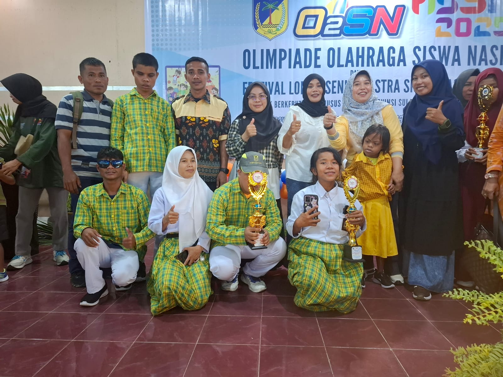 SLB Negeri Salakan Mengikuti Kegiatan Lomba O2SN dan FLS3N Tingkat Provinsi